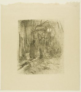 Cementerio de Busk, de Au Pied du Sinaï de Henri de Toulouse-Lautrec