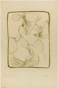 Busto de Mademoiselle Marcelle Lender de Henri de Toulouse-Lautrec