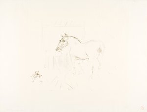 El pequeño poni de Calmèse de Henri de Toulouse-Lautrec