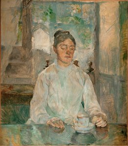 Comtesse Adele-Zoe de Toulouse-Lautrec, madre del artista ... (óleo sobre lienzo)