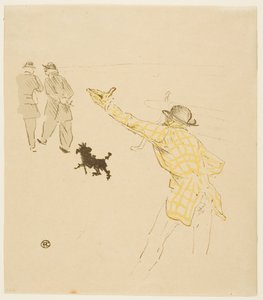 Portada de Le Fardeau de la Liberté de Henri de Toulouse-Lautrec