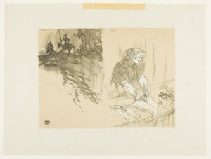 Portada de Les Courtes Joies de Henri de Toulouse-Lautrec