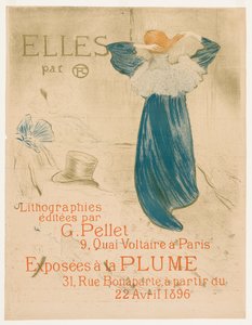Elles: Frontispicio de Henri de Toulouse-Lautrec