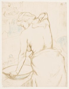 Elles: El tocador de Henri de Toulouse-Lautrec