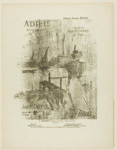 Despedida, de Mélodies de Désiré Dihau de Henri de Toulouse-Lautrec