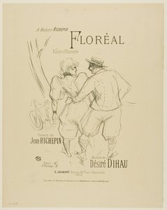 Floréal, de Mélodies de Désiré Dihau de Henri de Toulouse-Lautrec