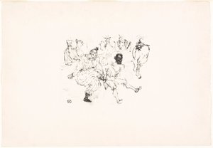 Footit y Chocolat de Henri de Toulouse-Lautrec