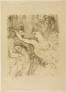Guy y Mealy, en "París que Marcha" de Henri de Toulouse-Lautrec