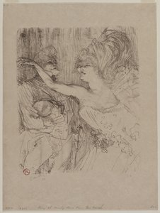 Guy y Mealy, en "París que marcha" de Henri de Toulouse-Lautrec