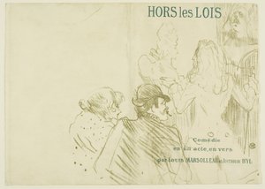 Homenaje a Molière de Henri de Toulouse-Lautrec