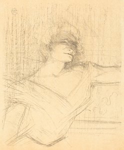 En "La glu" de Henri de Toulouse-Lautrec