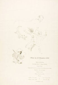 El cocodrilo, Menú