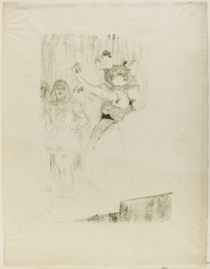 Lender bailando el bolero en Chilpéric de Henri de Toulouse-Lautrec