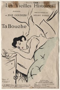 Las Viejas Historias: Ta Bouche de Henri de Toulouse-Lautrec