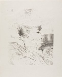 Louise Balthy, de Treize Lithographies de Henri de Toulouse-Lautrec