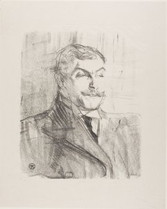 Lucien Guitry, de Treize Lithographies de Henri de Toulouse-Lautrec