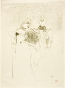 Mademoiselle Lender, en Madam Satan de Henri de Toulouse-Lautrec