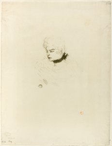 Mademoiselle Pois Vert de Henri de Toulouse-Lautrec