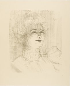 Marie-Louise Marsy, de Treize Lithographies de Henri de Toulouse-Lautrec