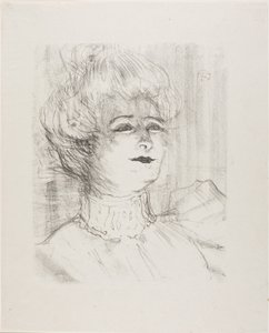 Marie-Louise Marsy, de Treize Lithographies de Henri de Toulouse-Lautrec
