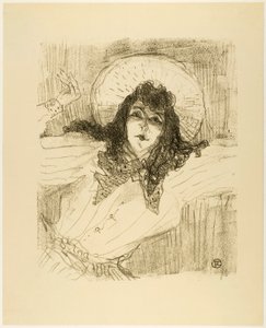 May Belfort, de Trece litografías de Henri de Toulouse-Lautrec