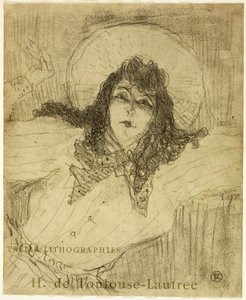May Belfort, de Trece litografías de Henri de Toulouse-Lautrec