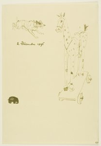 Menú Sylvain de Henri de Toulouse-Lautrec