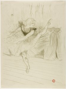 Miss Ida Heath, Bailarina Inglesa de Henri de Toulouse Lautrec