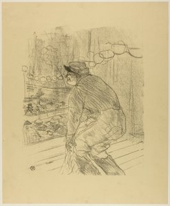 Polin, de Treize Lithographies de Henri de Toulouse-Lautrec