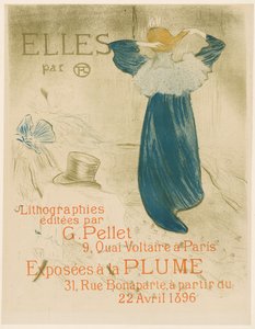 Póster para Elles de Henri de Toulouse-Lautrec
