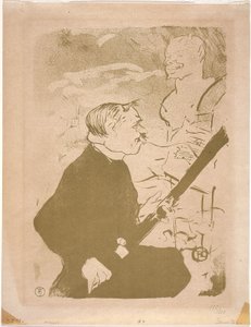 ¡For Toil! (Para ti) 1893 (litografía) de Henri de Toulouse Lautrec