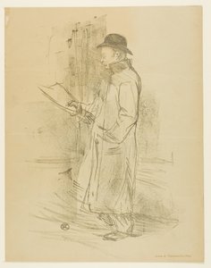Programa para el beneficio de Gémier de Henri de Toulouse-Lautrec