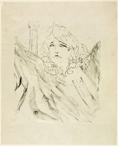 Sarah Bernhardt, de Trece litografías de Henri de Toulouse-Lautrec