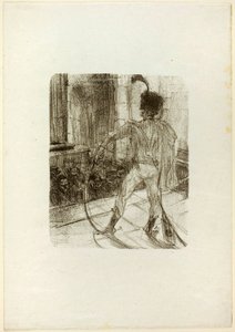Schlomé Fuss en la Sinagoga, de Au Pied du Sinaï de Henri de Toulouse-Lautrec