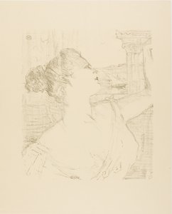 Sybil Sanderson, de Trece Litografías de Henri de Toulouse-Lautrec