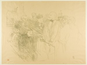 El juicio de Arton, Ribot dando testimonio (segunda placa)