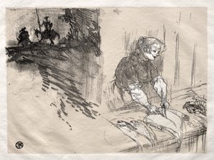 The Brief Joys:  Cover de Henri de Toulouse-Lautrec