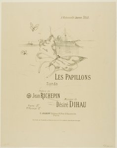 Las Mariposas, de Mélodies de Désiré Dihau de Henri de Toulouse-Lautrec