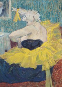 La payasa Cha-U-Kao en un tutú de Henri de Toulouse Lautrec