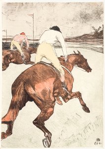 El jockey de Henri de Toulouse Lautrec