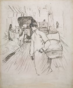 La lavandera de Henri de Toulouse-Lautrec