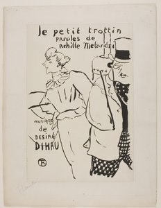 La pequeña chica de los recados de Henri de Toulouse-Lautrec