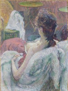 La Modelo Descansando de Henri de Toulouse Lautrec