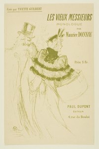 Los viejos caballeros de Henri de Toulouse-Lautrec
