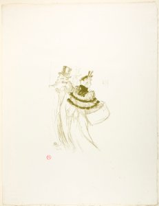 Los Viejos Caballeros de Henri de Toulouse-Lautrec