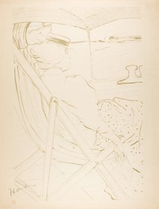El pasajero en la cabina 54—Un crucero de Henri de Toulouse-Lautrec
