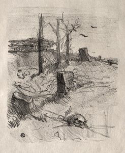 Un cementerio en Galicia de Henri de Toulouse-Lautrec