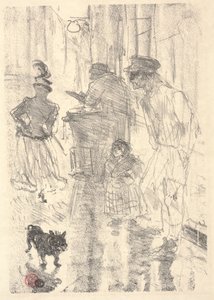 Visage de Henri de Toulouse Lautrec