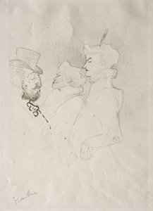 ¿Por Qué No? Una Vez No Constituye un Hábito de Henri de Toulouse-Lautrec