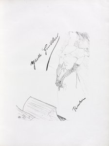 Yvette Guilbert-Serie Inglesa: Frontispicio de Henri de Toulouse-Lautrec